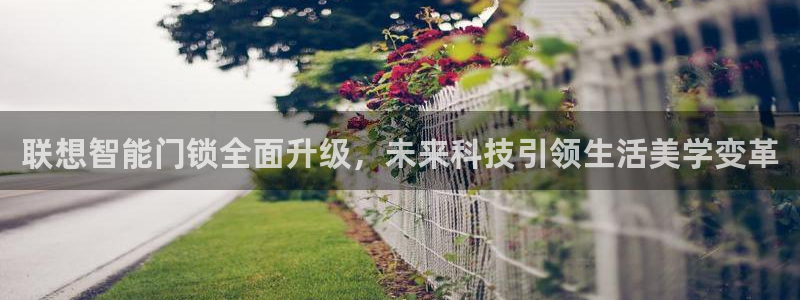 利记真正的官网是多少：联想智能门锁全面升级，未来科技引领生活