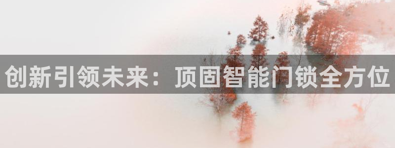 利记体育官网：创新引领未来：顶固智能门锁全方位
