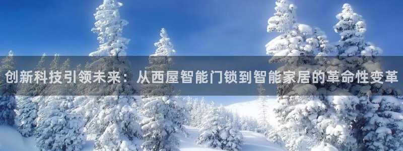 利记官网备用网址：创新科技引领未来：从西屋智能门锁到智能家居