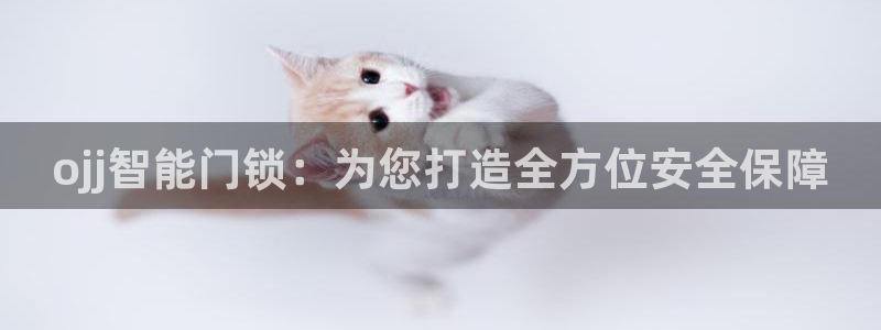利记88官网app：ojj智能门锁：为您打造全方位安全保障