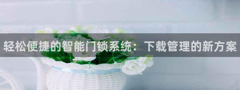 利记官网登录：轻松便捷的智能门锁系统：下载管理的新方案