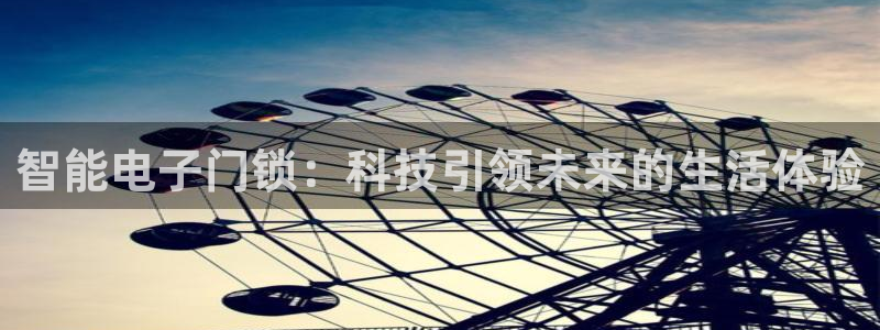 利记官网app下载网址：智能电子门锁：科技引领未来的生活体验