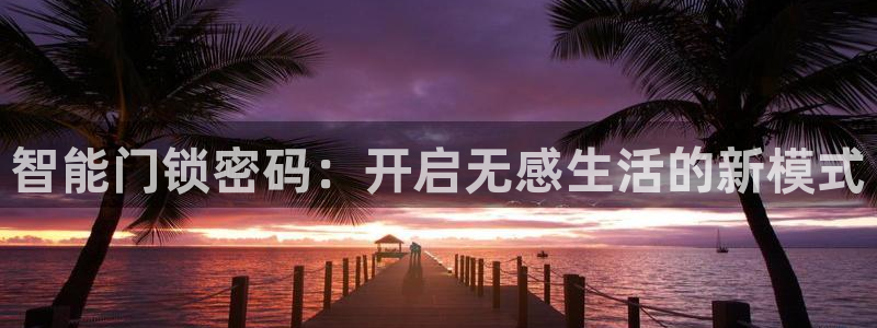 利记官网是什么：智能门锁密码：开启无感生活的新模式