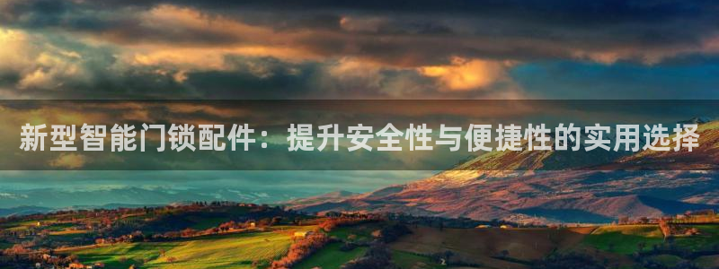 利记平台官网首页：新型智能门锁配件：提升安全性与便捷性的实用