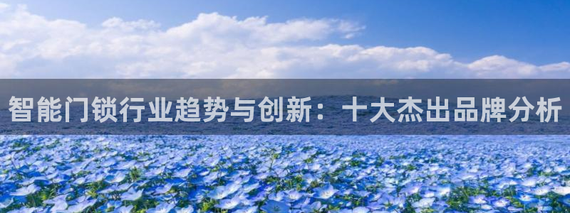 利记彩票官网hd71：智能门锁行业趋势与创新：十大杰出品牌分