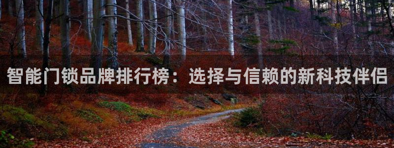 利记官网app下载：智能门锁品牌排行榜：选择与信赖的新科技伴