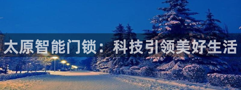 香港利记集团官网：太原智能门锁：科技引领美好生活