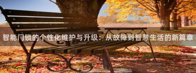 利记真的官网：智能门锁的个性化维护与升级：从故障到智慧生活的