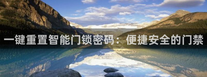 利记官网app：一键重置智能门锁密码：便捷安全的门禁