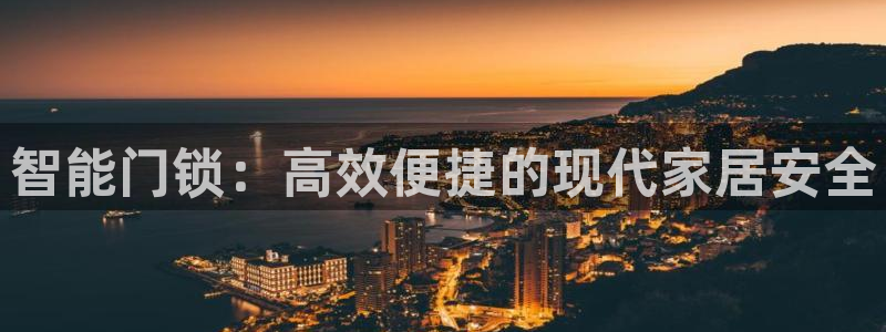 利记手机官网电子mg官方网站：智能门锁：高效便捷的现代家居安