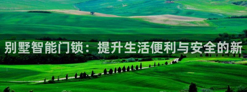 香港利记集团官网：别墅智能门锁：提升生活便利与安全的新