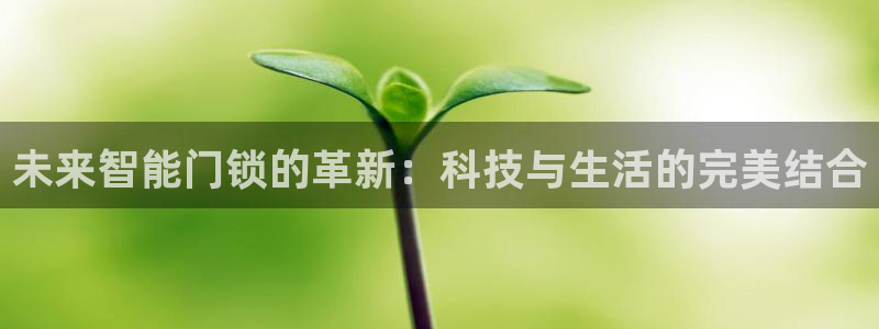 利记官网香菜1：未来智能门锁的革新：科技与生活的完美结合